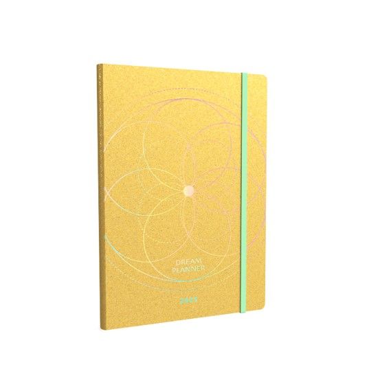 PLANNER 2025 COLLINS DREAM B5 176X250MM DP1B53.45 RECYCLED WTV YELLOW