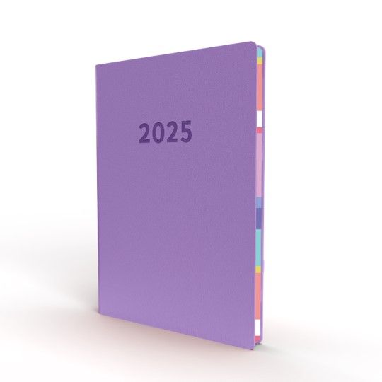 DIARY 2025 COLLINS EDGE MIRA A5 EDMR153.55-25 WTV LILAC