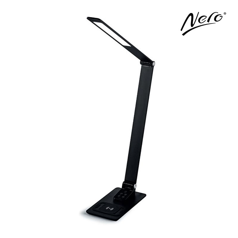 SP- DESK LAMP NERO LED ALUMINIUM WITH USB BLACK