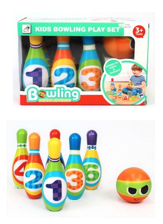 TOY BOWLING SET FOAM