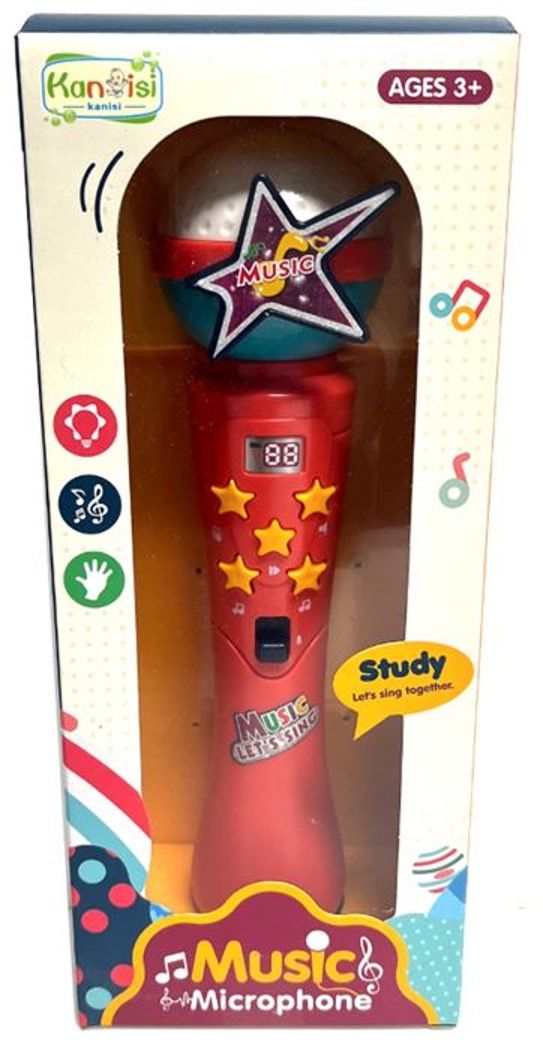 TOY MUSICAL KARAOKE MICROPHONE