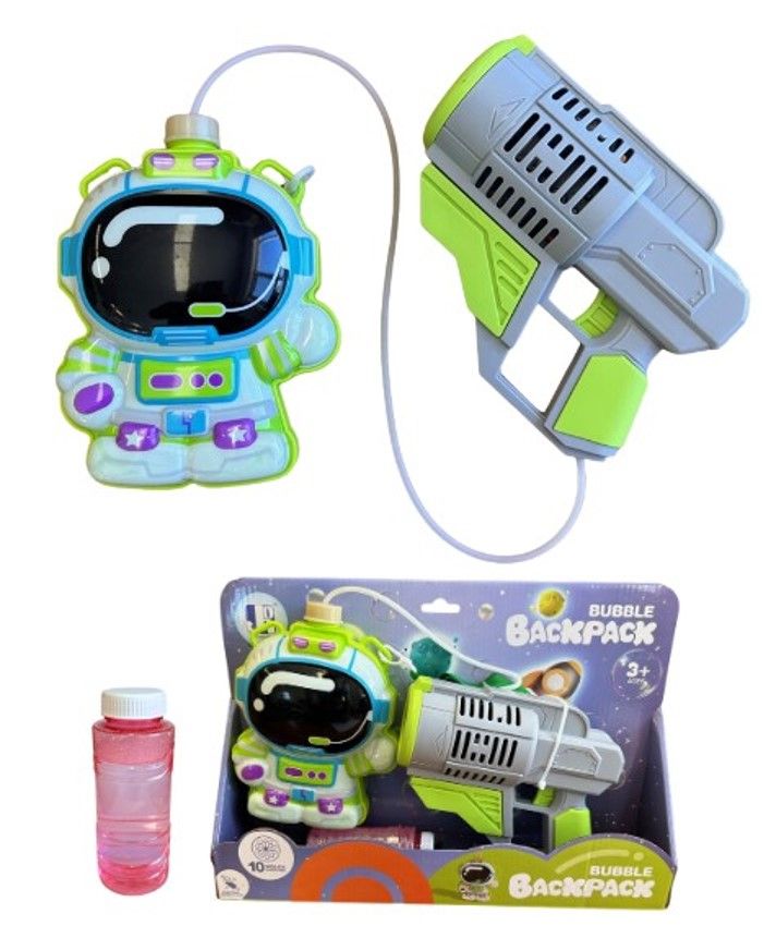 TOY BUBBLES SPACEMAN BACKPACK