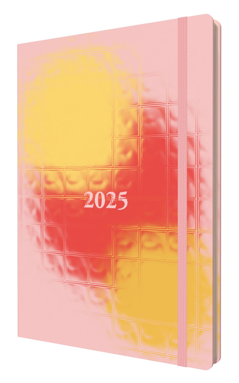 DIARY 2025 COLLINS ABSTRACT GRADIENTS A5 E-AG153.50-25 RECYCLED WTV PINK