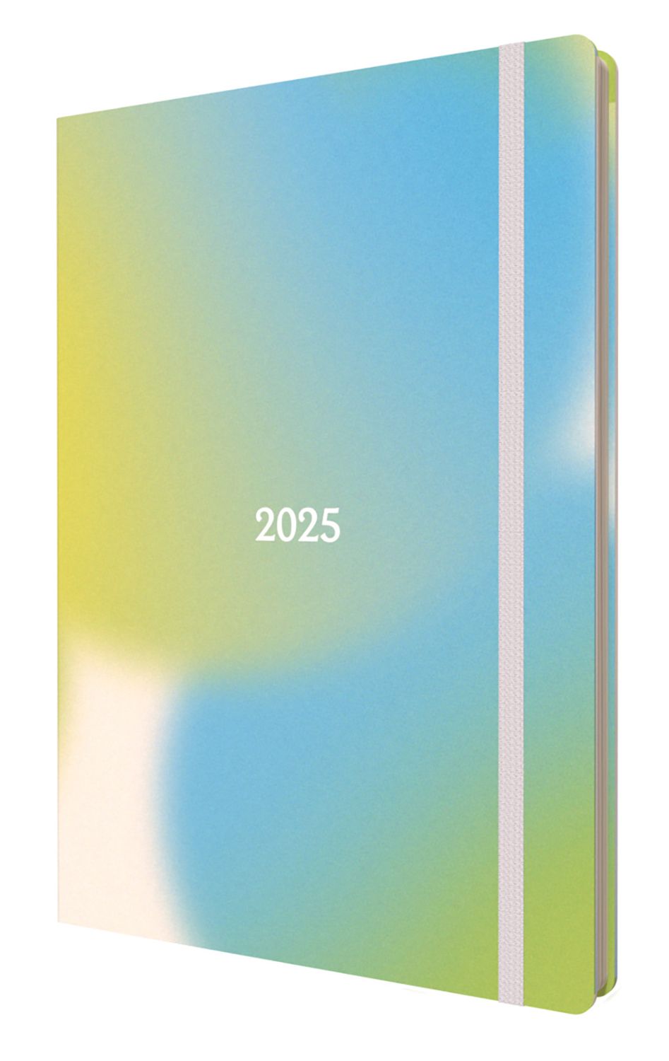 DIARY 2025 COLLINS ABSTRACT GRADIENTS A5 E-AG153.60-25 RECYCLED WTV BLUE