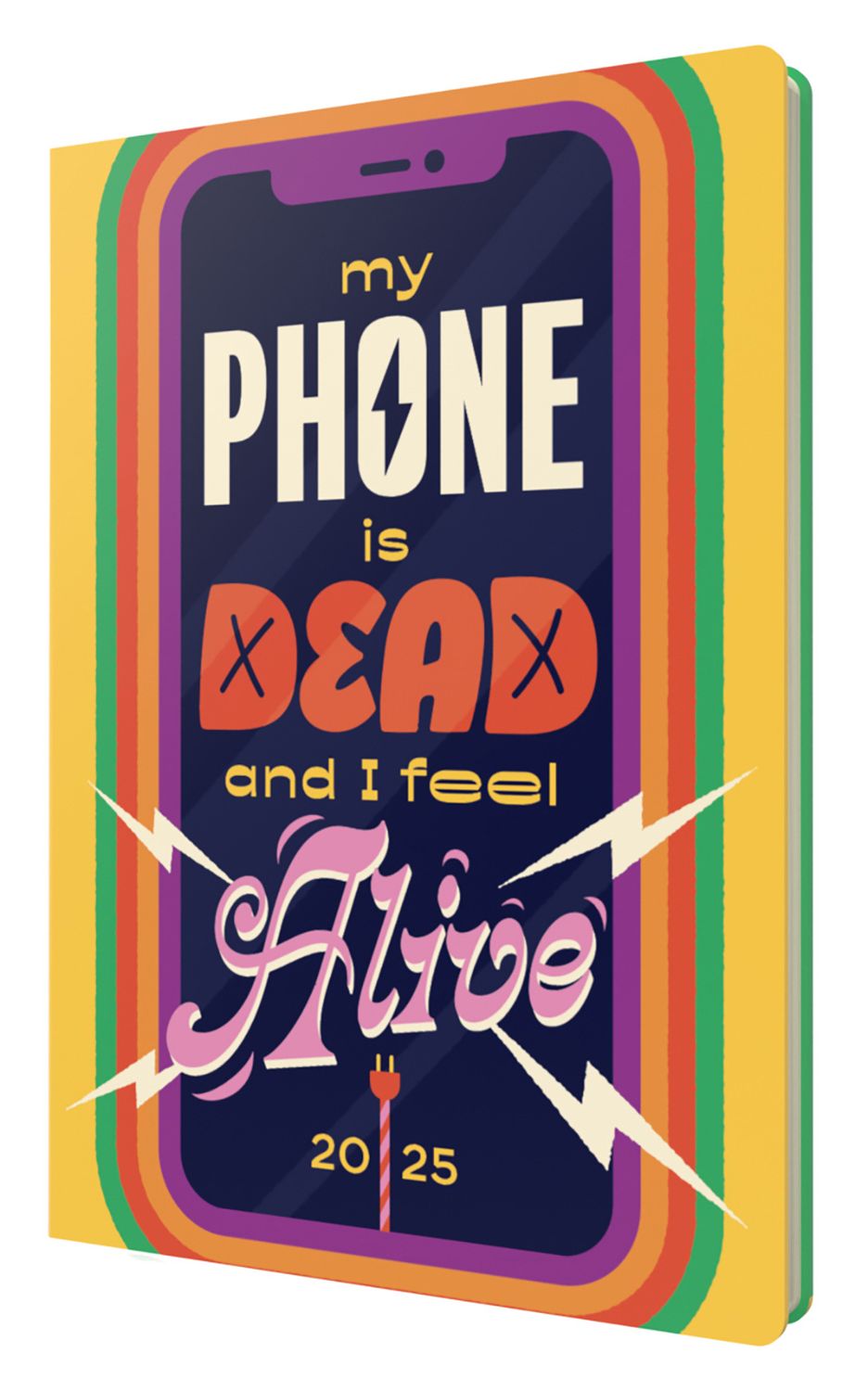 DIARY 2025 COLLINS INSPIRATIONAL TYPE A5 E-IT153.PH-25 RECYCLED WTV PHONE