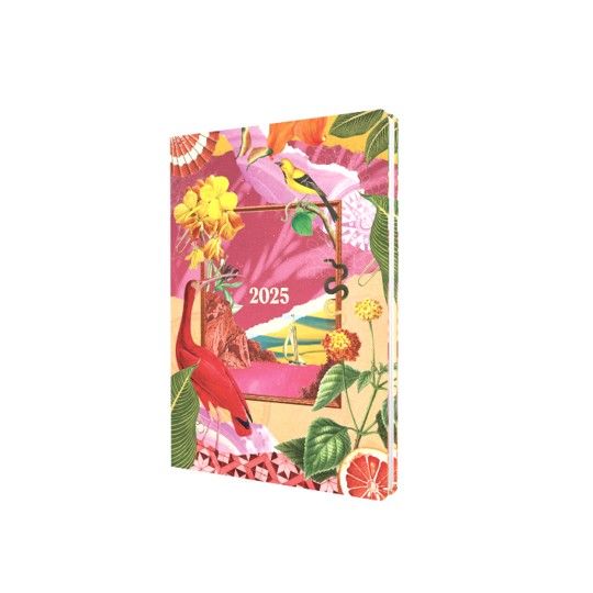 DIARY 2025 COLLINS MAXIMALISM A5 MX153M.45-25 WTV YELLOW