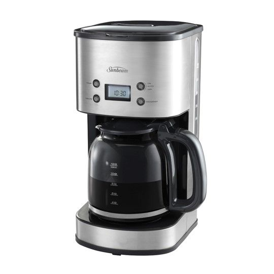 SP- COFFEE MACHINE SUNBEAM 12 CUP AUTO BREW DRIP FILTER STAINLESS STEEL