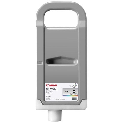 PFI-706GY LUCIA EX GREY INK FO R IPF8300IPF8300SIPF8400 - 7
