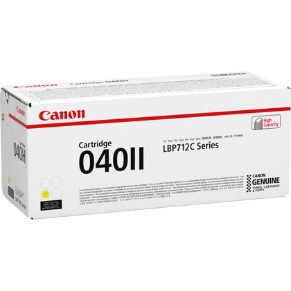 CANON CART040Y HIGH YELLOW TONER CARTRIDGE 10K TO SUIT LBP712CX