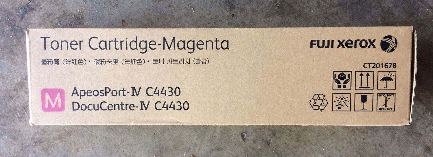 FUJI XEROX DCIVC4430 MAGENTA TONER 12K