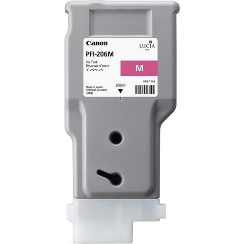 PFI-206M LUCIA EX MAGENTA INK FOR IPF6400 6450 - 300ML