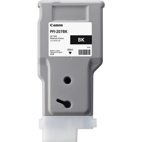 PFI-207BK BLACK INK - 300ML