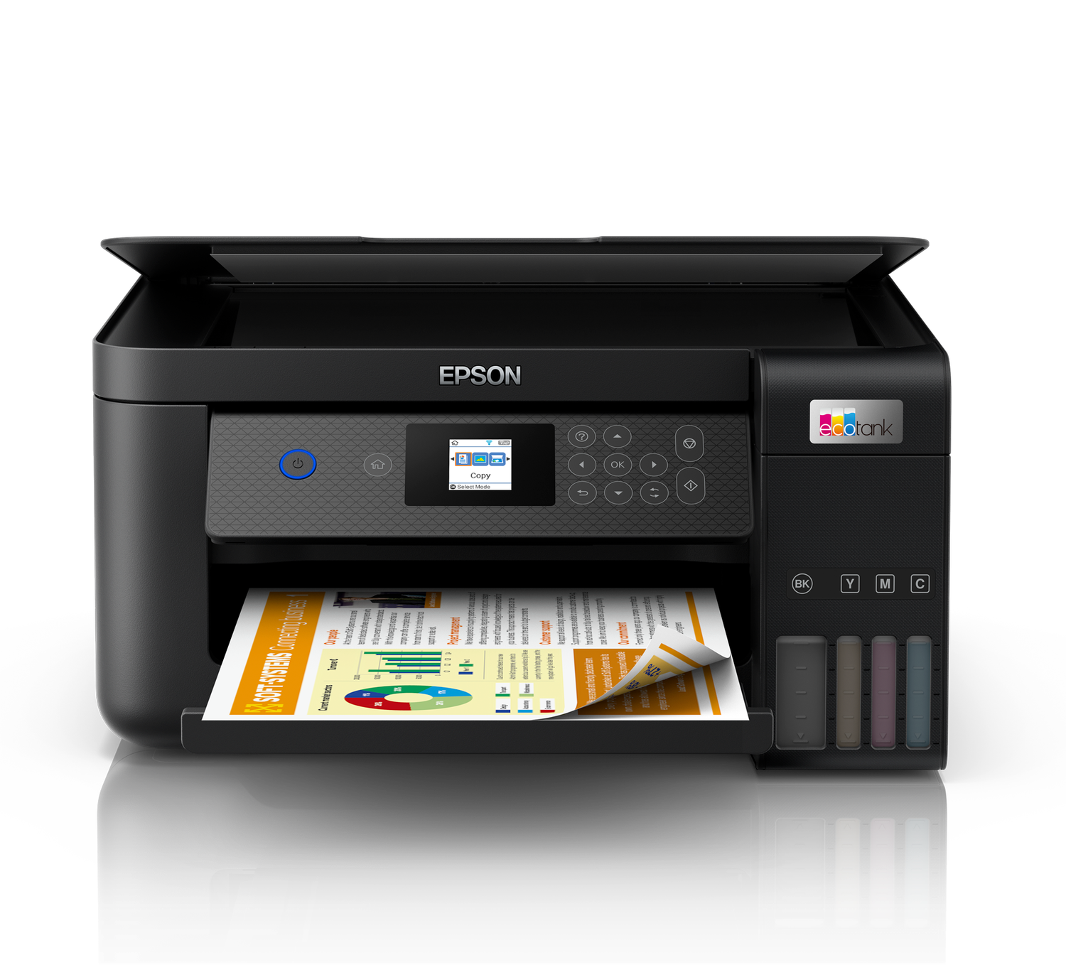 EPSON EXPRESSION ET-2850 ECOTANK 4 CLR INTEGRATED INK MULTIFUNCTION PRINTER