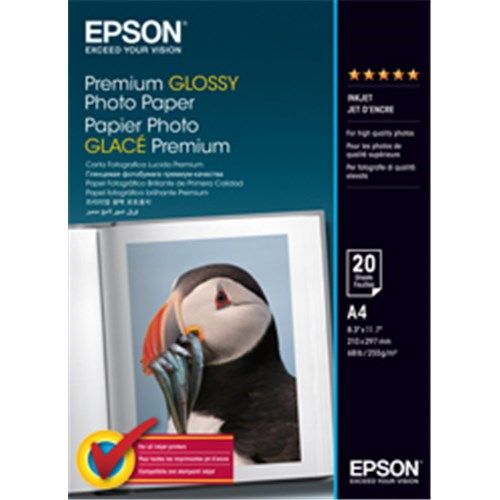 PREMIUM GLOSSY PHOTO PAPER A4 20 SHEET
