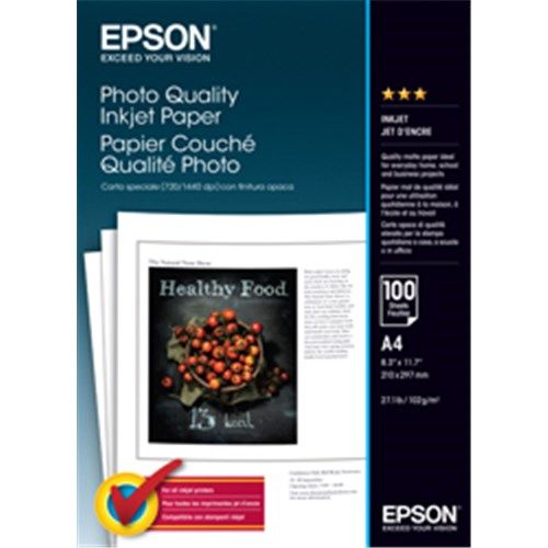 PHOTO QUALITY A4 INKJET PAPER 100 SHEETS REPLACES S041061