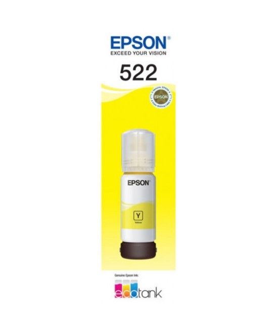 EPSON 522 YELLOW INK BOTTLE FOR ECOTANK ET-2710