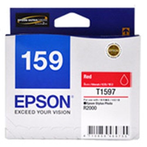 159 RED INK CARTRIDGE FOR STYLUS PHOTO R2000