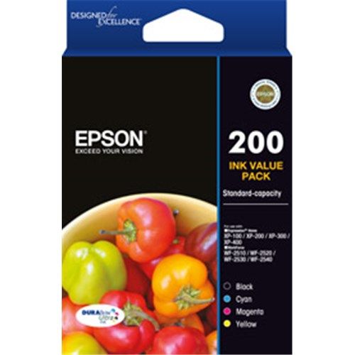 200 STANDARD DURABRITE ULTRA 4 INK VALUE PACK