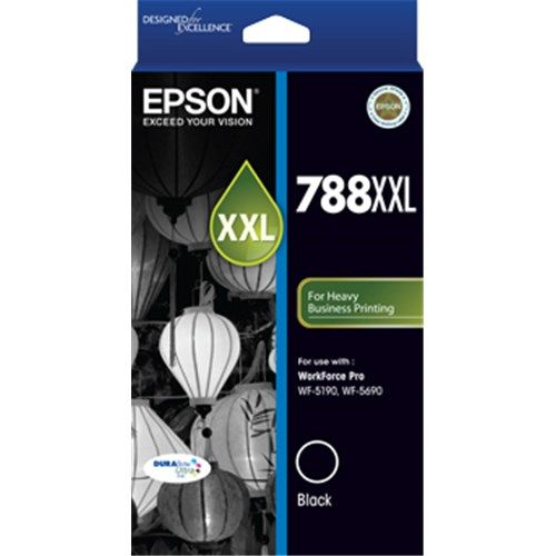 788XXL BLACK HIGH CAPACITY 4K PAGES SUITS WF-5190 WF-5690