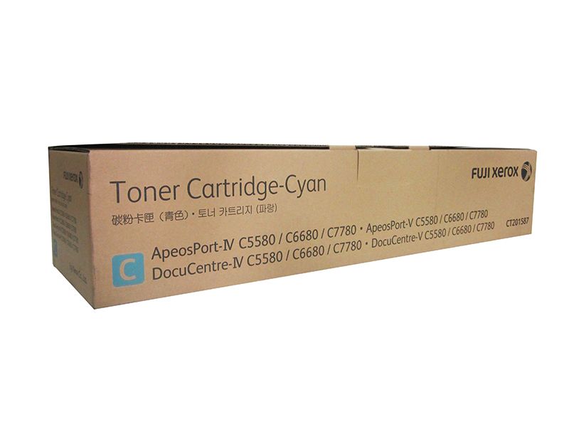 FUJI XEROX DOCUCENTRE IV C5580 C6680 C7780 CYAN 31700 PAGES TONER CARTRIDGE