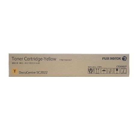 FUJI XEROX SC2022 CT203027 YELLOW HIGH YIELD TONER 14.4K