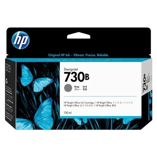 HP 730B 130-ML GRAY DESIGNJET INK CARTRIDGE REPLACEMENT FOR P2V66A