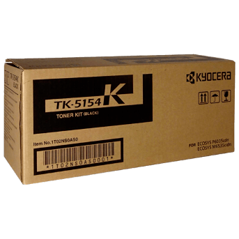 TK-5154K BLACK TONER 12K FOR M6535CIDN / P6035CDN