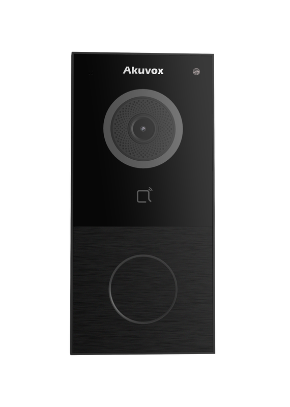 SIP VIDEO DOOR BELL WITH RELAY BLACK