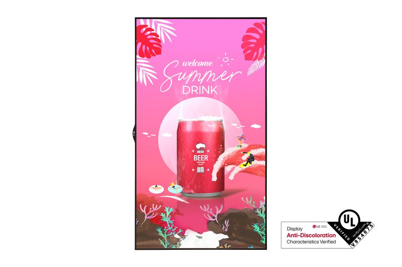 LG 55 55XS4P FHD 4000NITS 24/7 WEBOS 6.0 WINDOW FACE DIGITAL SIGNAGE PANEL