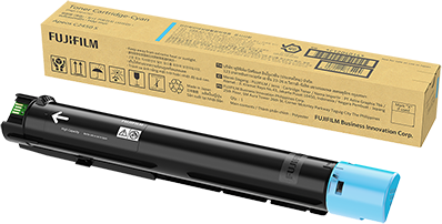 FUJIFILM CT204014 HIGH CAPACITY CYAN TONER CARTRIDGE 14K PAGE YIELD FOR C2450S