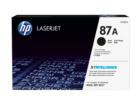 HP 87A BLACK LASERJET TONER CARTRIDGE 9K LJET ENT M506 /M527