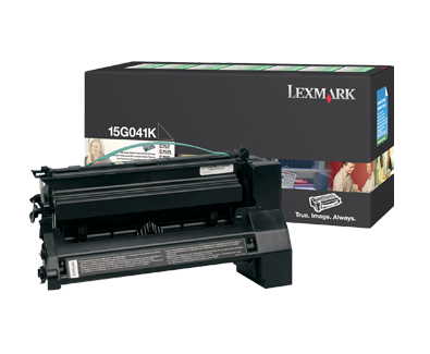 15G041K BLACK PREBATE TONER YIELD 6000 PAGES FOR C752 760 762