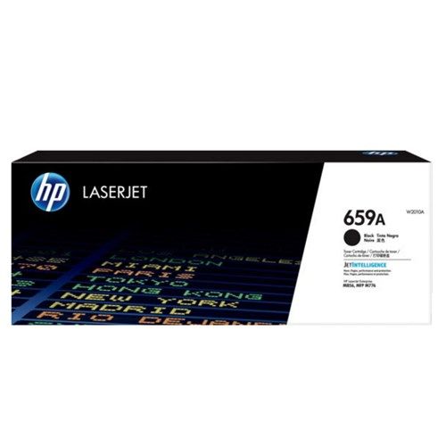 HP 659A BLACK LASERJET TONER CARTRIDGE FOR M776 M856 - 16K