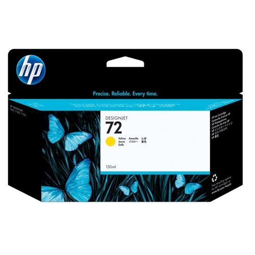 HP 72 YELLOW INK CARTRIDGE 130 ML C9373A