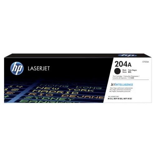 HP 204A BLK LASERJET TONER 1.1K FOR M154A M154NW M180N M181FW