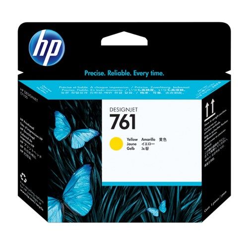 HP 761 YELLOW PRINTHEAD FOR DESIGNJET T7100
