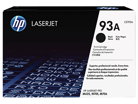 HP 93A BLACK LASERJET TONER CARTRIDGE