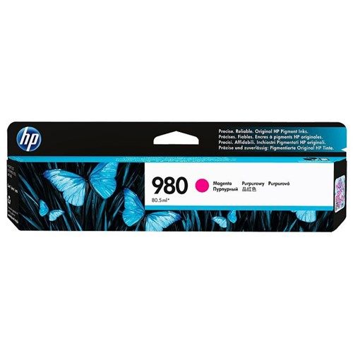 HP 980 D8J08A MAGENTA INK CART 6.6K PAGES