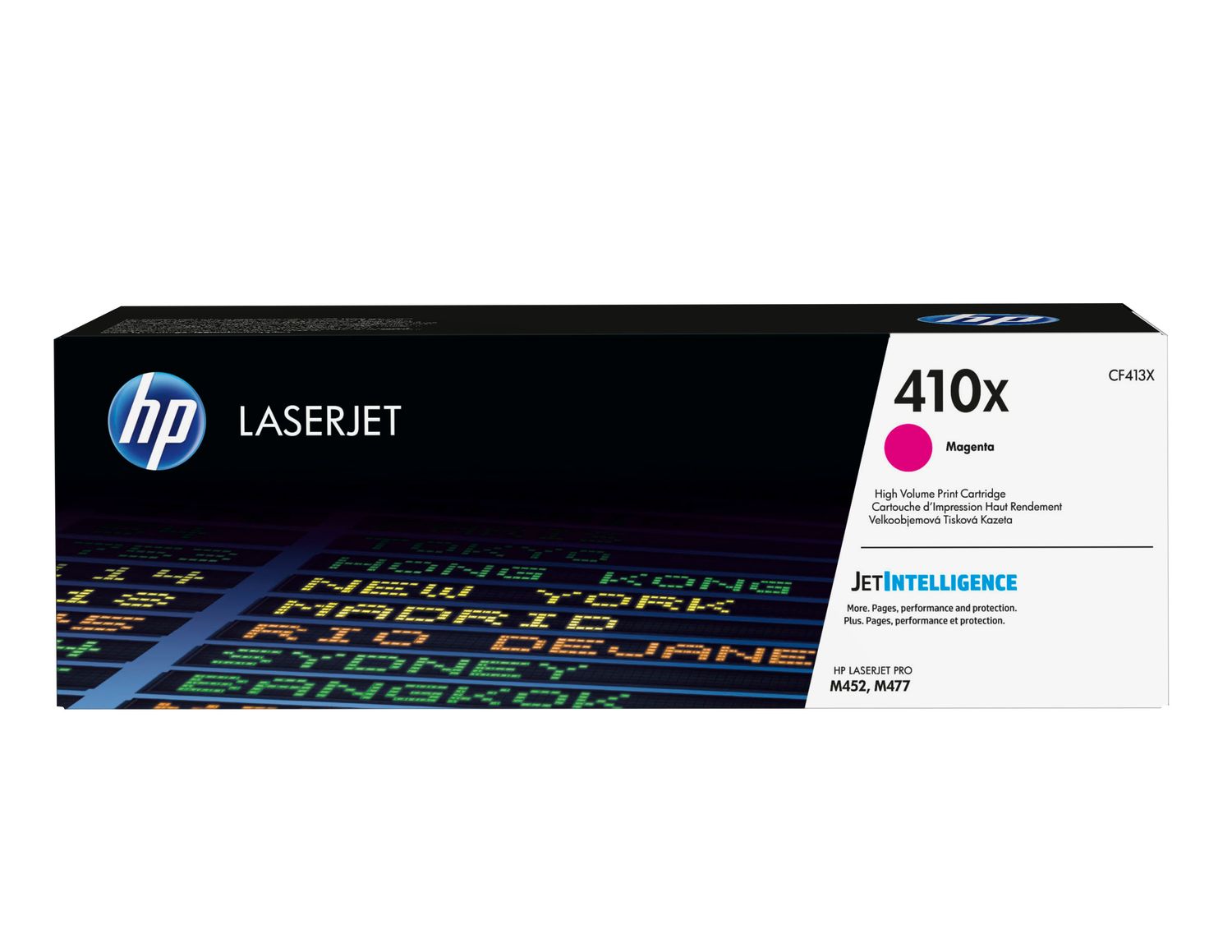 HP 410X MAGENTA LASERJET TONER CARTRIDGE 5K LJET M452/M477