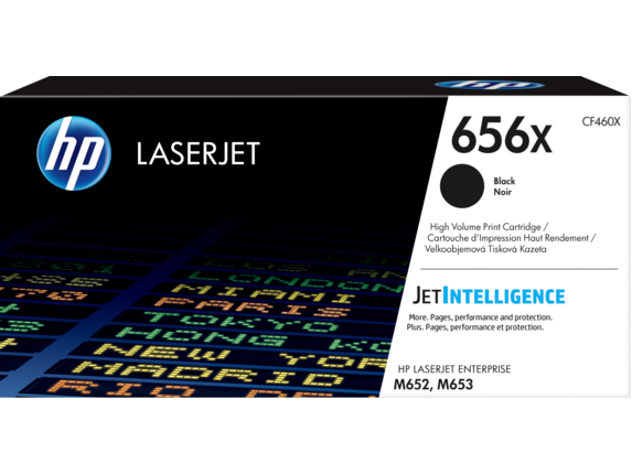 HP 656X BLACK ORIGINAL LASERJET TONER CARTRIDGE