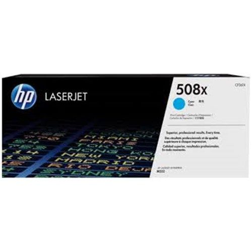 HP 508X CYAN LASERJET TONER CARTRIDGE