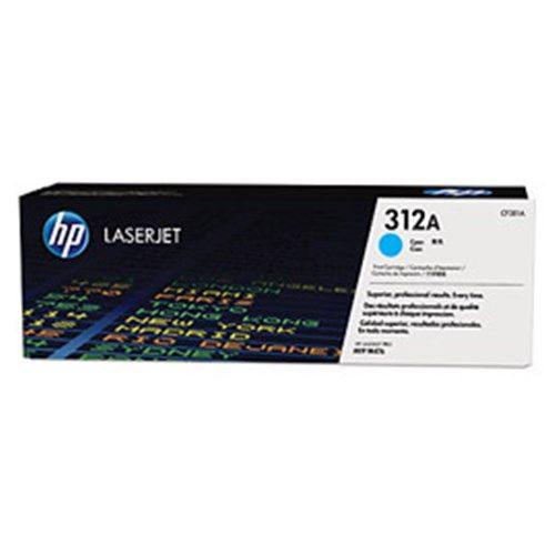 HP 312A CYAN LASERJET TONER 2.7K CARTRIDGE