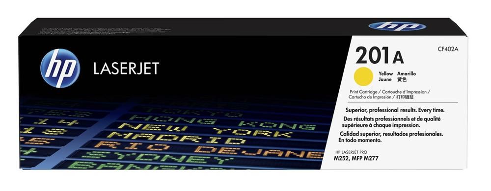 HP 201A YELLOW LASERJET TONER CARTRIDGE