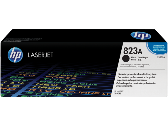 HP 823A BLACK TONER 16500 PAGE YIELD FOR CLJ CP6015