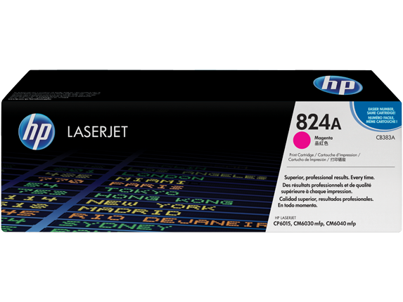 HP 824A MAGENTA TONER 21000 PAGE YIELD FOR CLJ CP6015