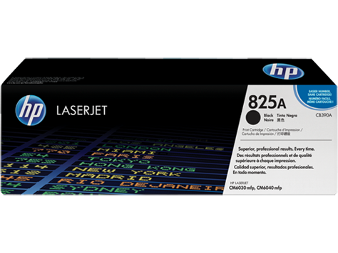 HP 825A BLACK TONER 19500 PAGE YIELD FOR CLJ CM6030MFP