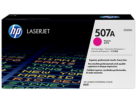 HP 507A MAGENTA TONER 6000 PAGE YIELD FOR M551