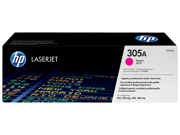 HP 305A MAGENTA TONER 2600 PAGE YIELD FOR M451 M375 M475