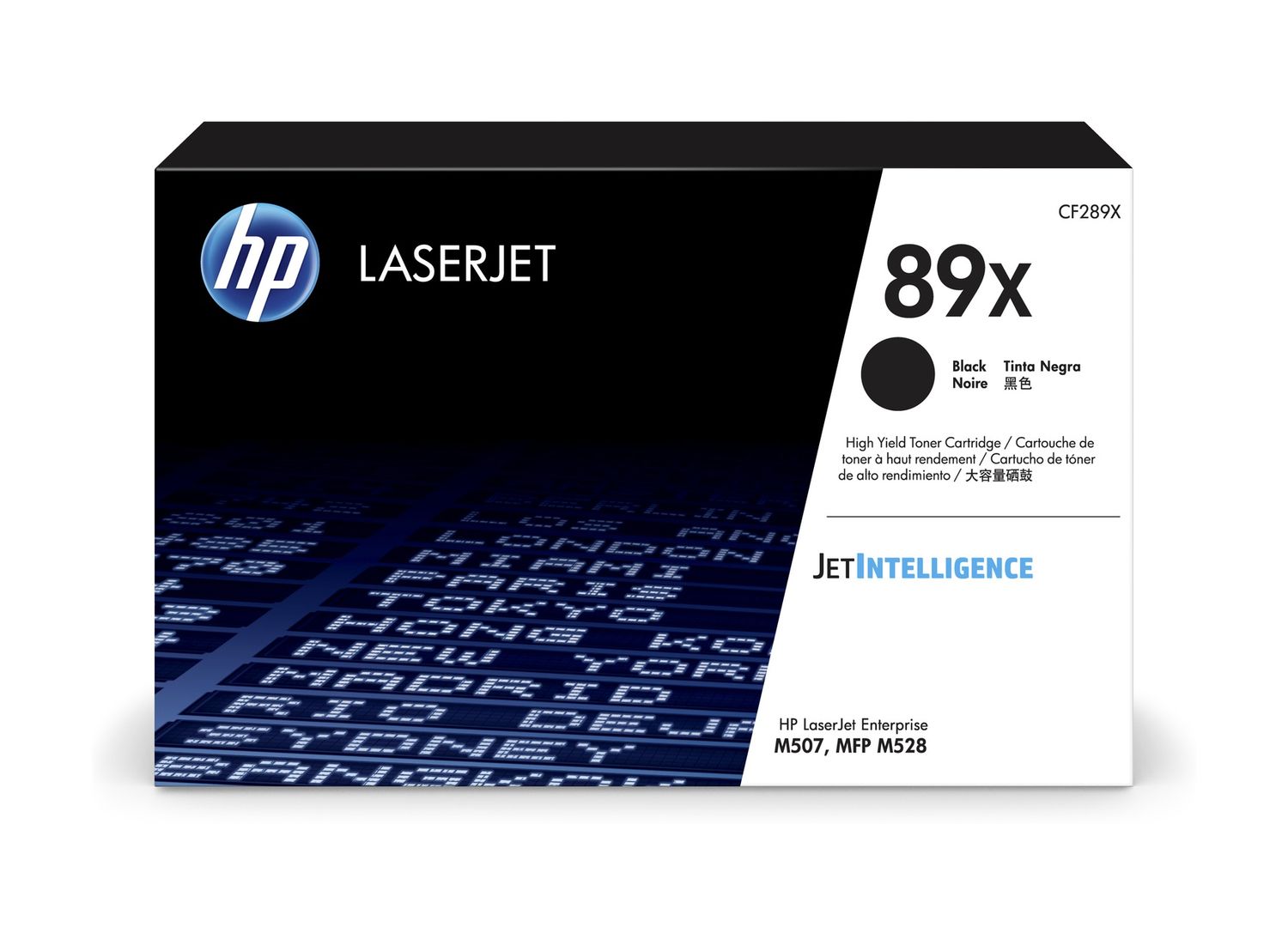 HP 89X BLACK LASERJET TONER CARTRIDGE 10K