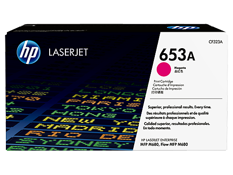 HP 653A MAGENTA LASERJET TONER CARTRIDGE